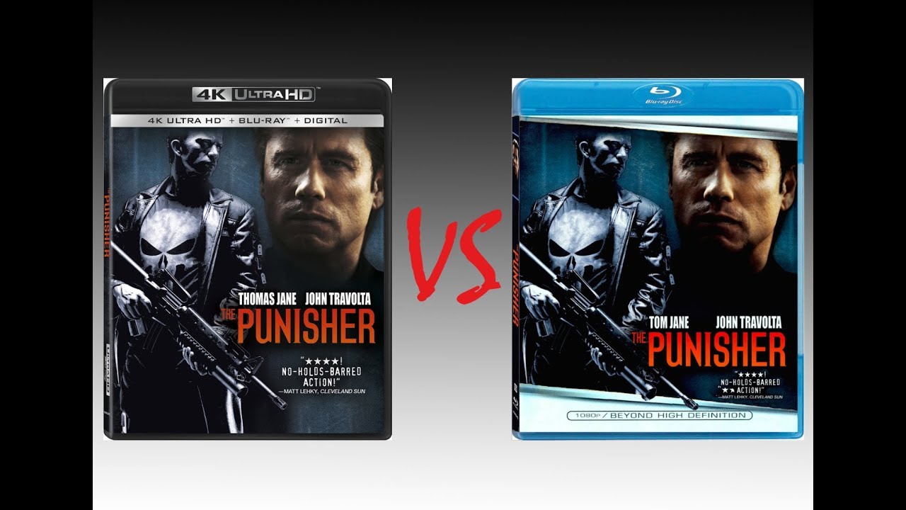 ▶ Comparison of The Punisher 4K Dolby Vision vs The Punisher Blu Ray Edition