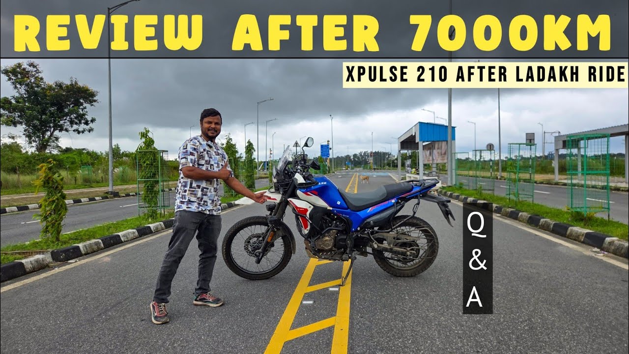 Xpulse 210 Honest Review after Ladakh Ride, 7000 Km done