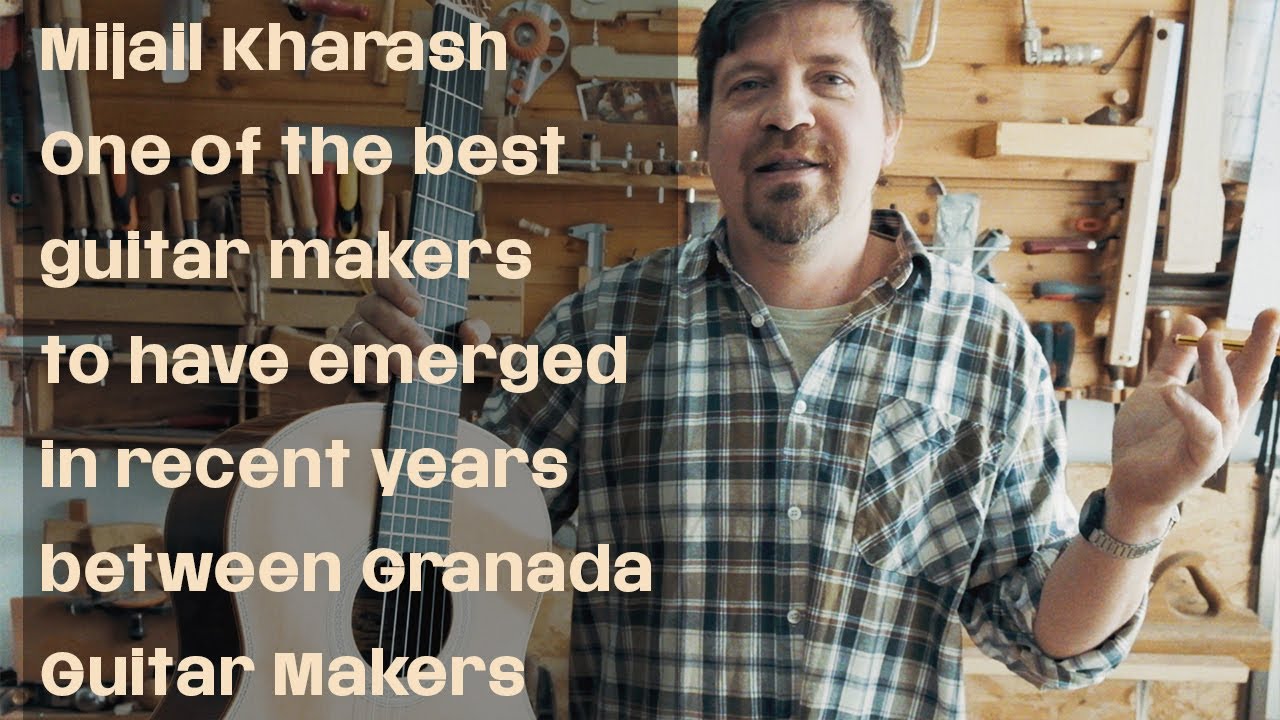 Mijail Kharash Granada Guitar Maker | Interview in his workshop in Granada