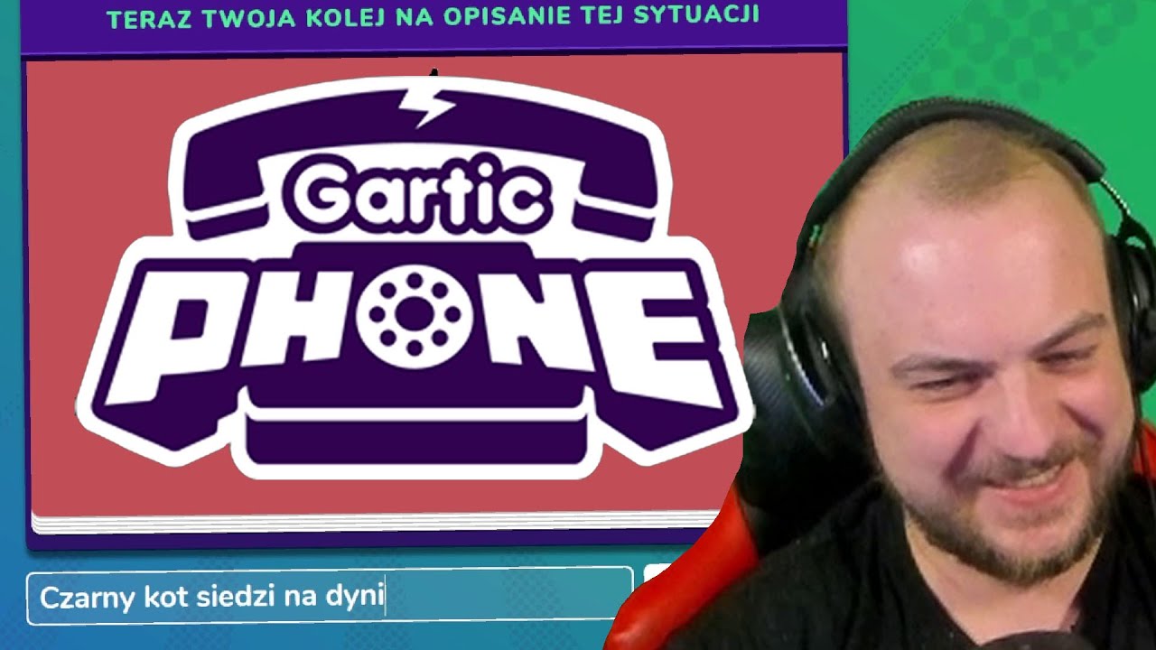 Halloween cz1!  GarticPhone w/ Guga Tomek i Discord!