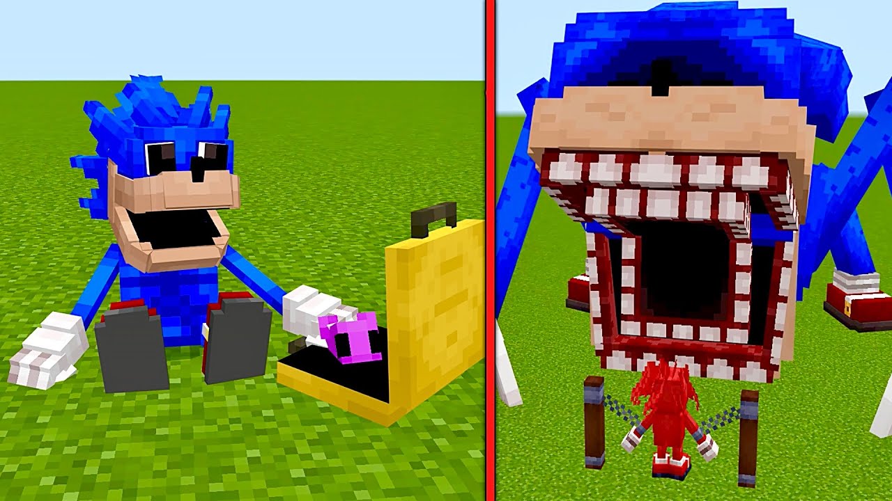 НОВЫЙ АДДОН ШИН СОНИК в МАЙНКРАФТ Shin Sonic Tapes Minecraft