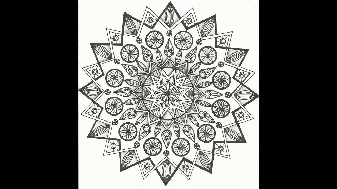 Black & White Mandala