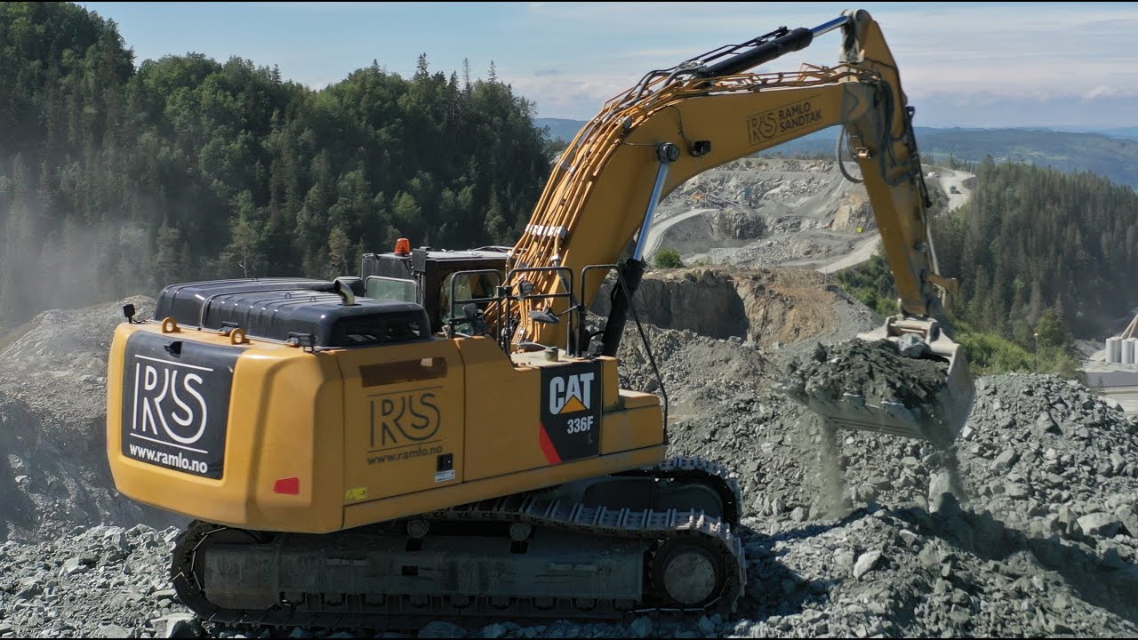 4K | The Quarry operator - Ramlo Sandtak - a movie about life in the quarry | DJI/Gopro