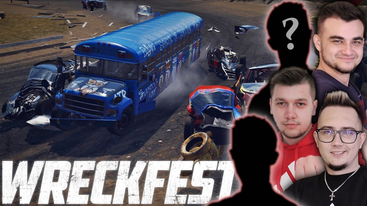 Dawno Się Tak Nie UŚMIALIŚMY 🤣 Zniszczenia EXTREM 😱 WRECKFEST Z EKIPĄ *MULTIPLAYER* 🔥 MafiaSolecTeam