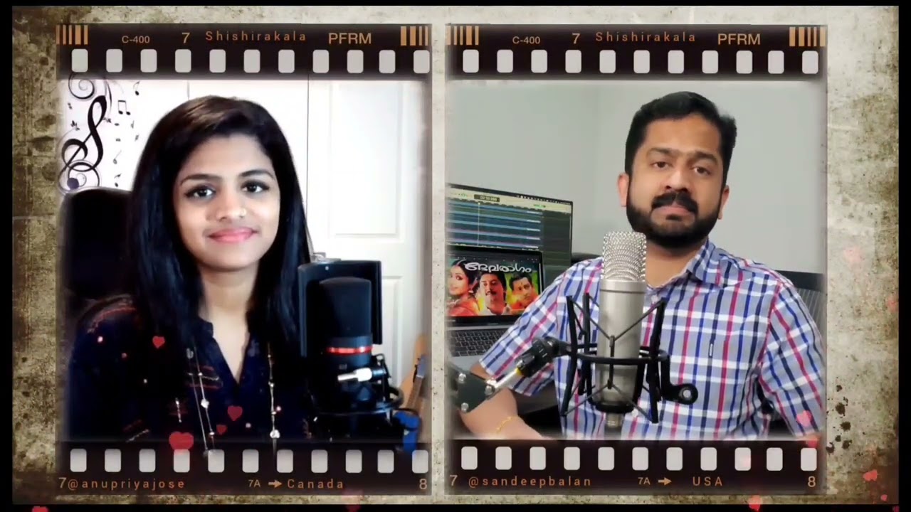 Shishirakaala Meghamidhuna.. - Devaragam - Sandeep Balan & Anupriya Jose