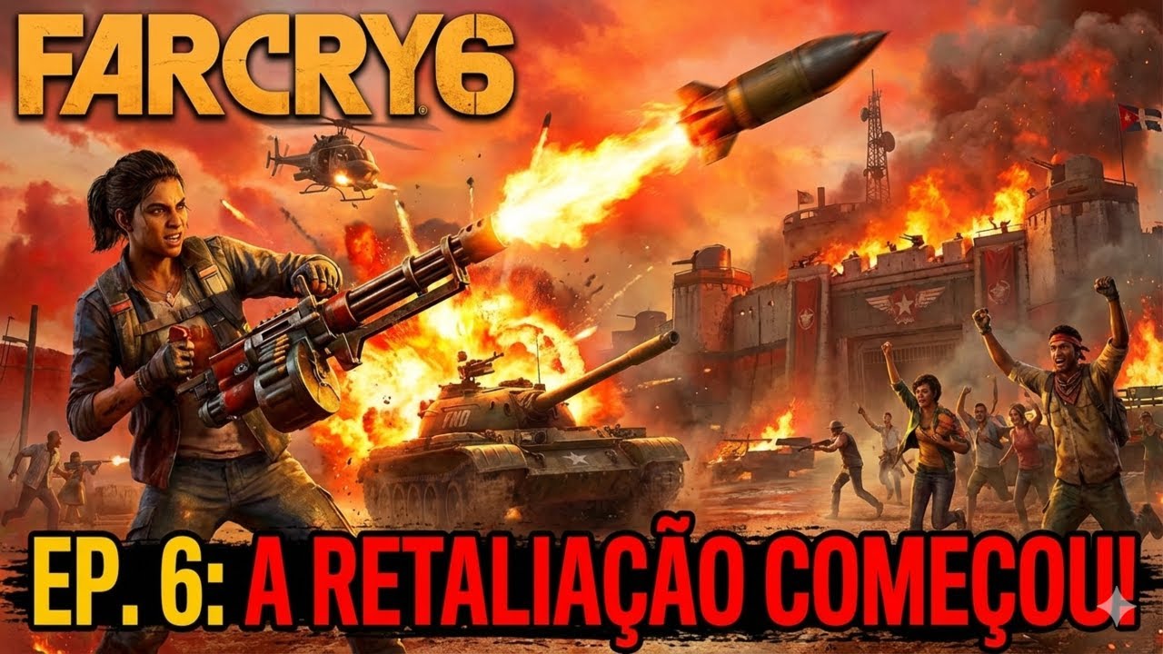 AGORA O CASTILLO VAI CHORAR! 🤬 | Far Cry 6 - Ep. 6