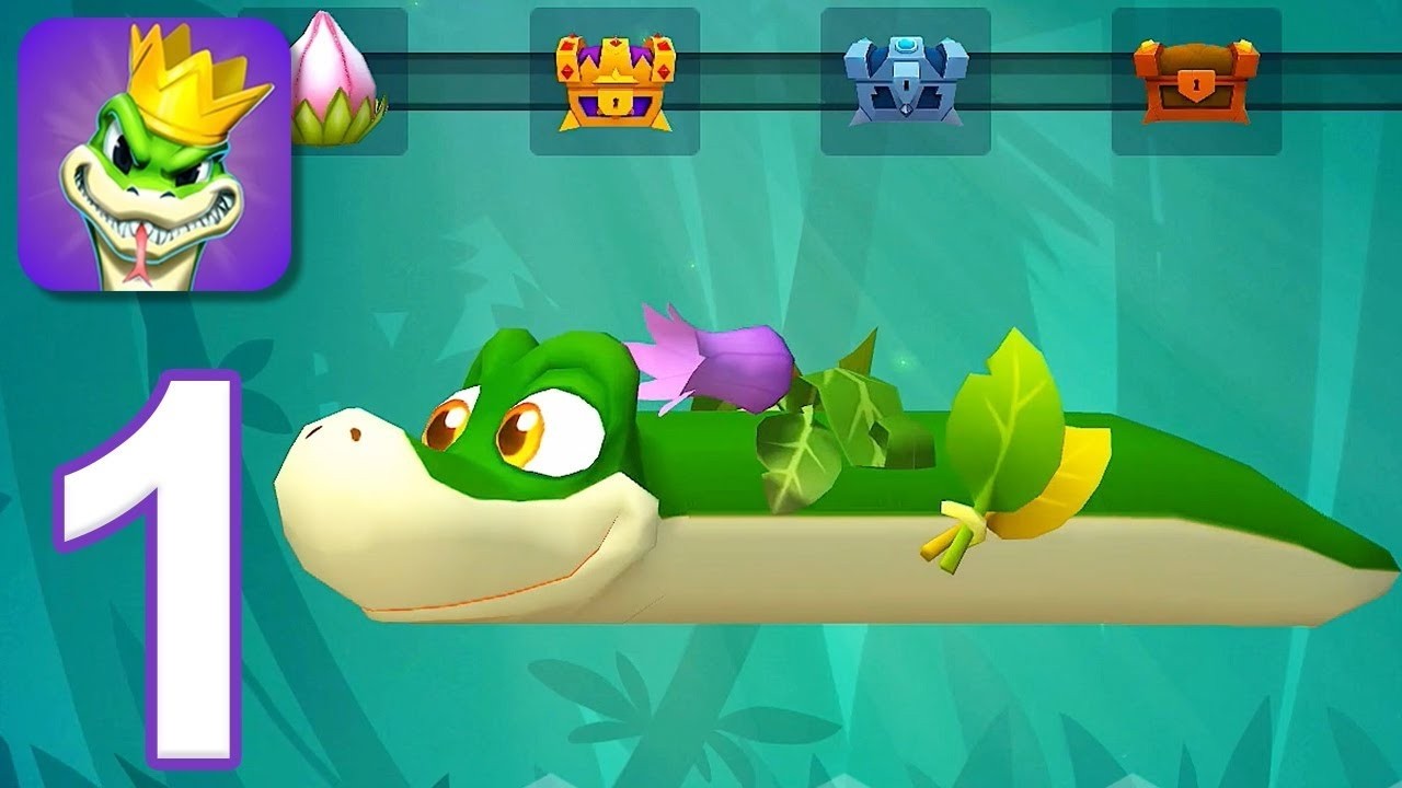Snake Rivals - Gameplay Walkthrough Part 1 - Tutorial