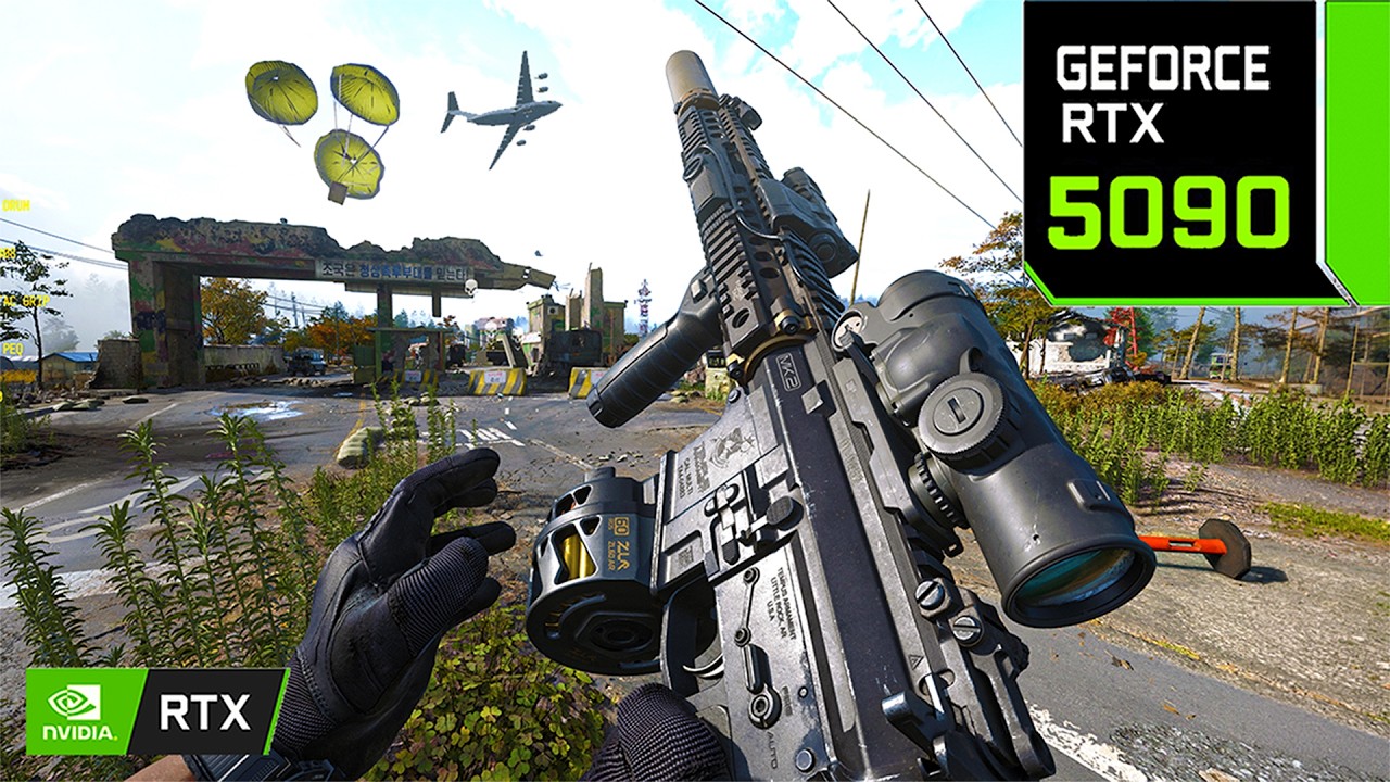 Call of Duty: Modern Warfare 4 (Ground War) RTX 5090 32GB | 4K Maximum Settings + DLSS ON