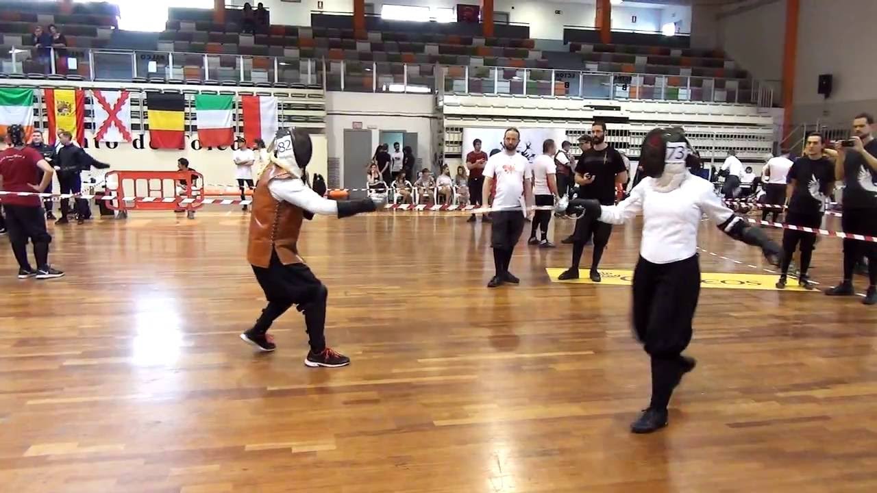 Espada ropera. Torneo. Toledo 2016