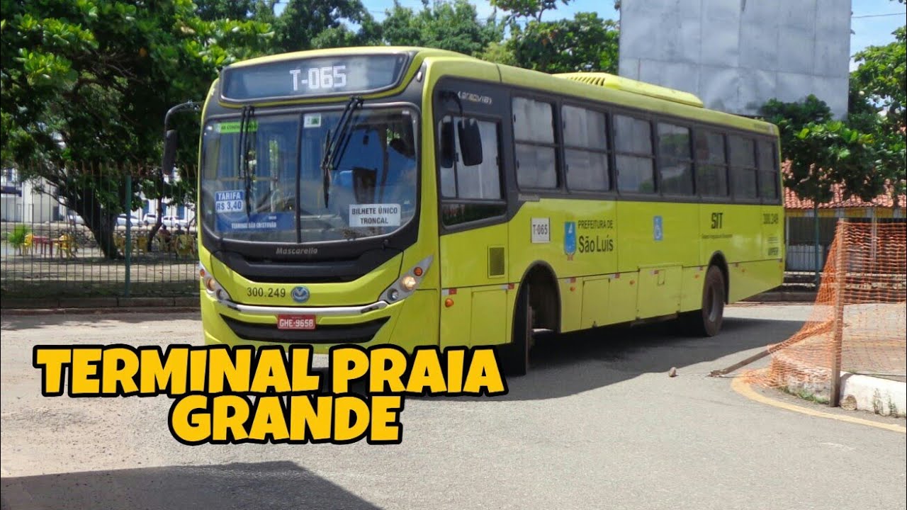 Movimentação de Ônibus No Terminal Praia Grande. São Luis Ma.
