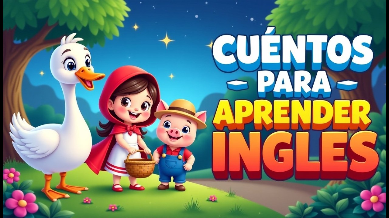¡CUENTOS Para Aprender Inglés rapido Fáciles y Lentos! Curso Completo De Ingles Cuentos Interactivos