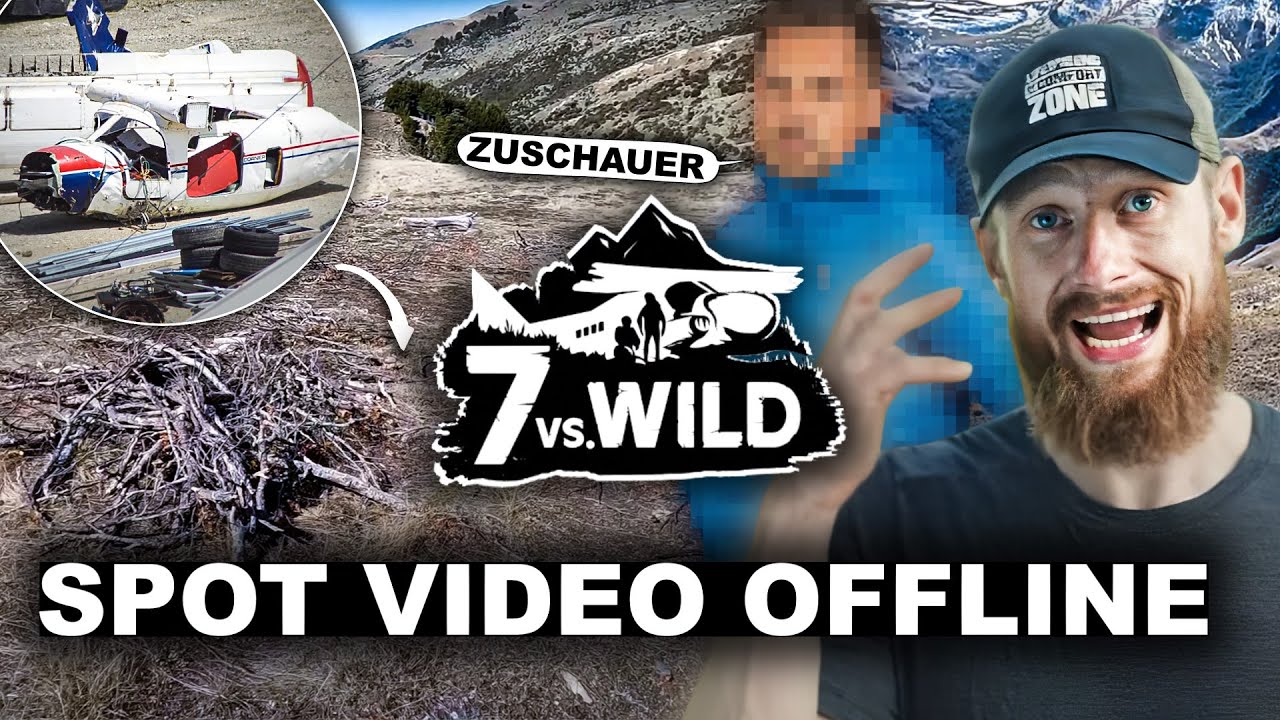 FRITZ WUT wegen 7 vs. Wild LOCATION VIDEO vom ZUSCHAUER! Der SPOT Monate SPÄTER! | nykesname