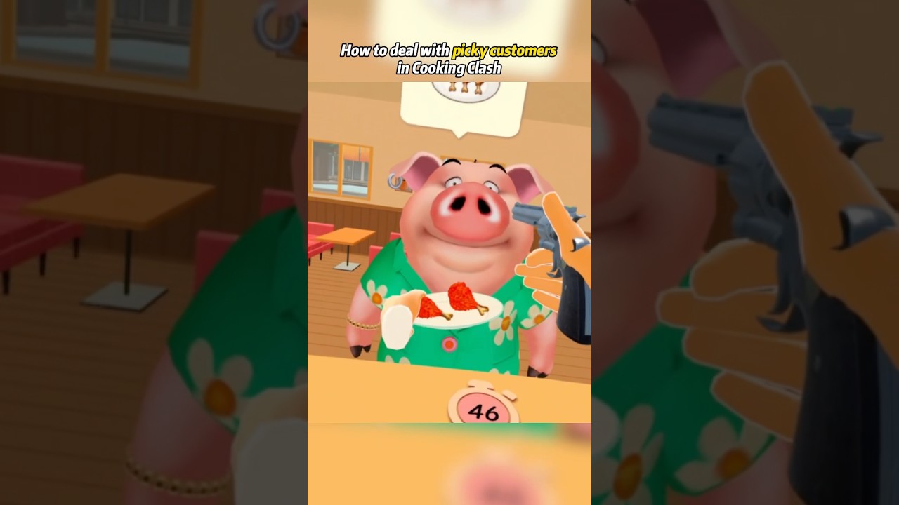 CookingClash How to deal with picky customers #vr #cookingclash #vrgames #fyp #fypシ゚ #funny #gaming