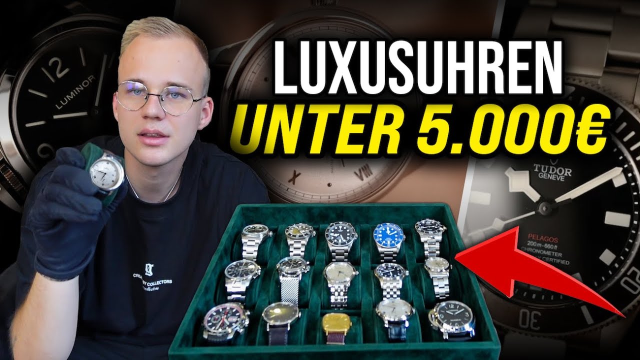 Watchtasting - Luxuhren bis 5000€ für Sammler und Einsteiger. Rolex, Tudor, Zenith, Omega, Panerai