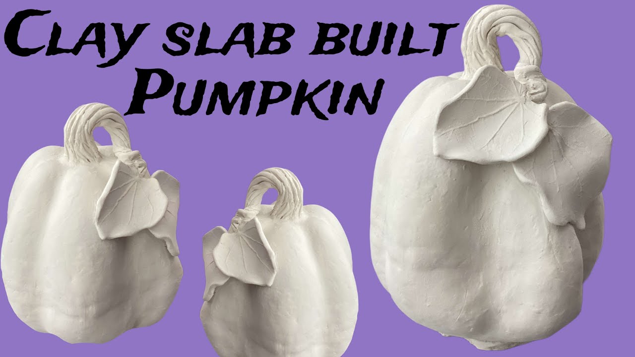 Hand Built Clay Pumpkin Step by Step