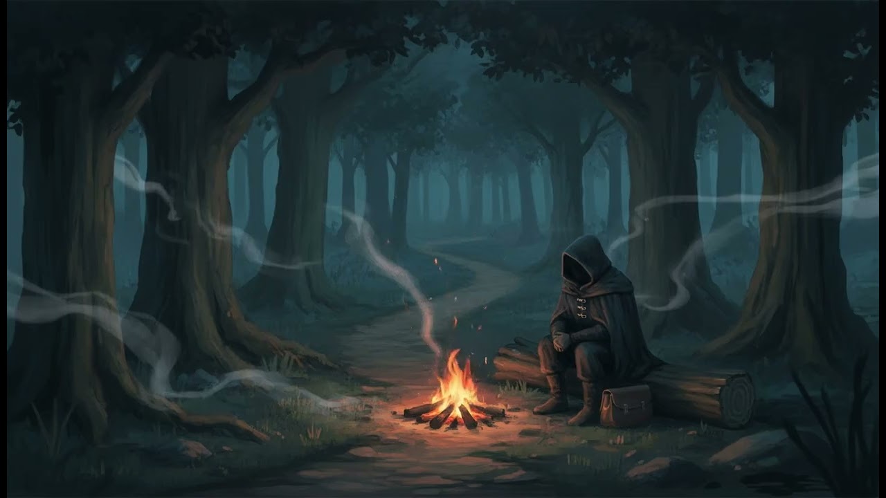 Medieval Music for Concentration | The Silent Path at Night