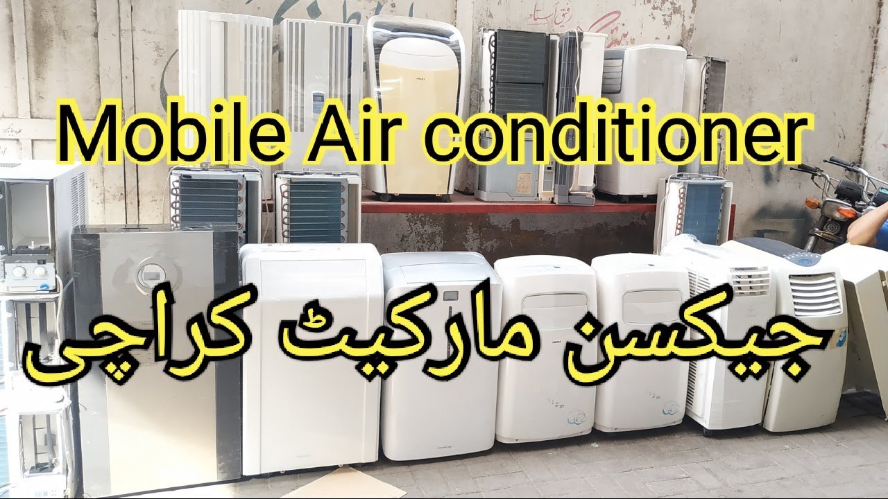 imported low price portable ac, mobile ac, 110 ac , ship ac price review 2021 Jackson market karachi