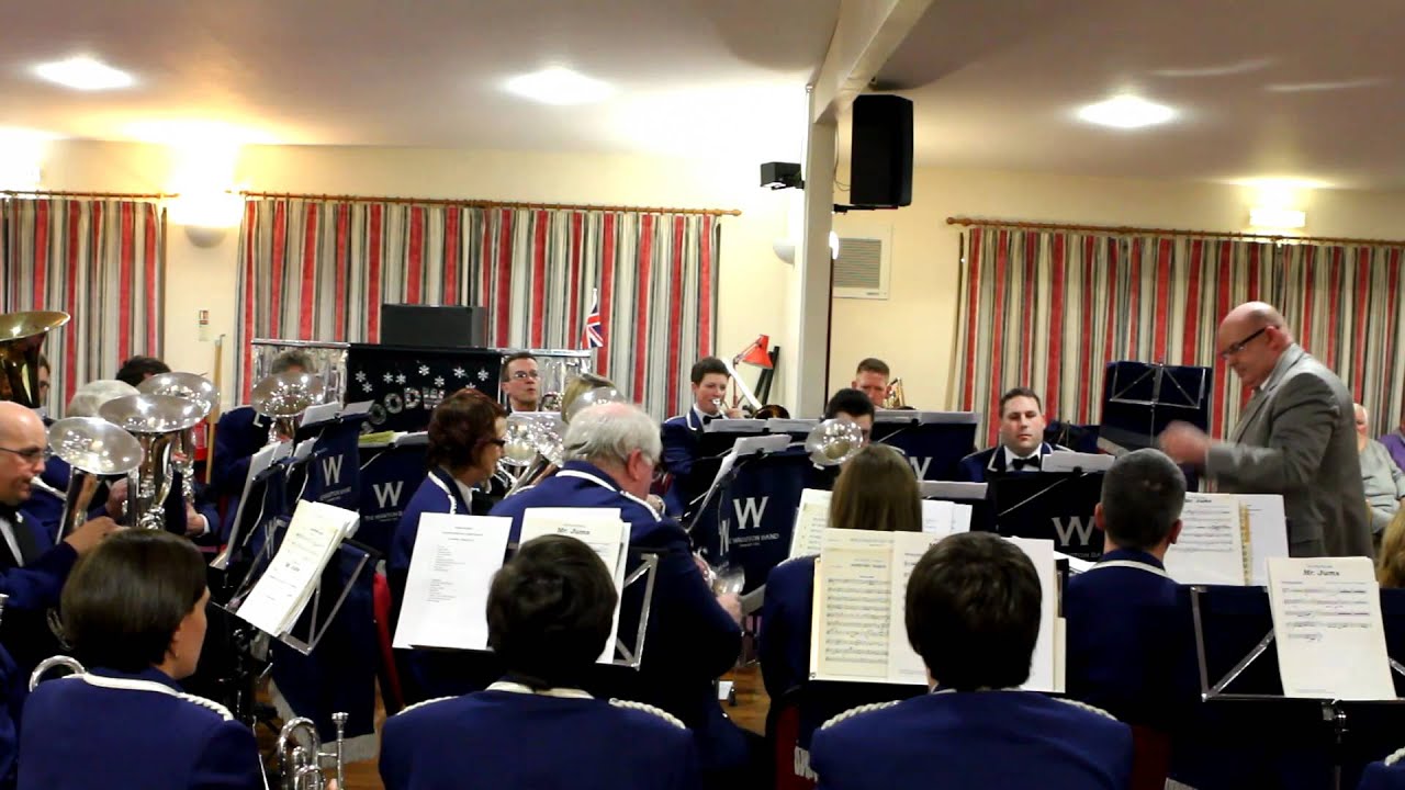 Mr. Jums played by the Wigston Band
