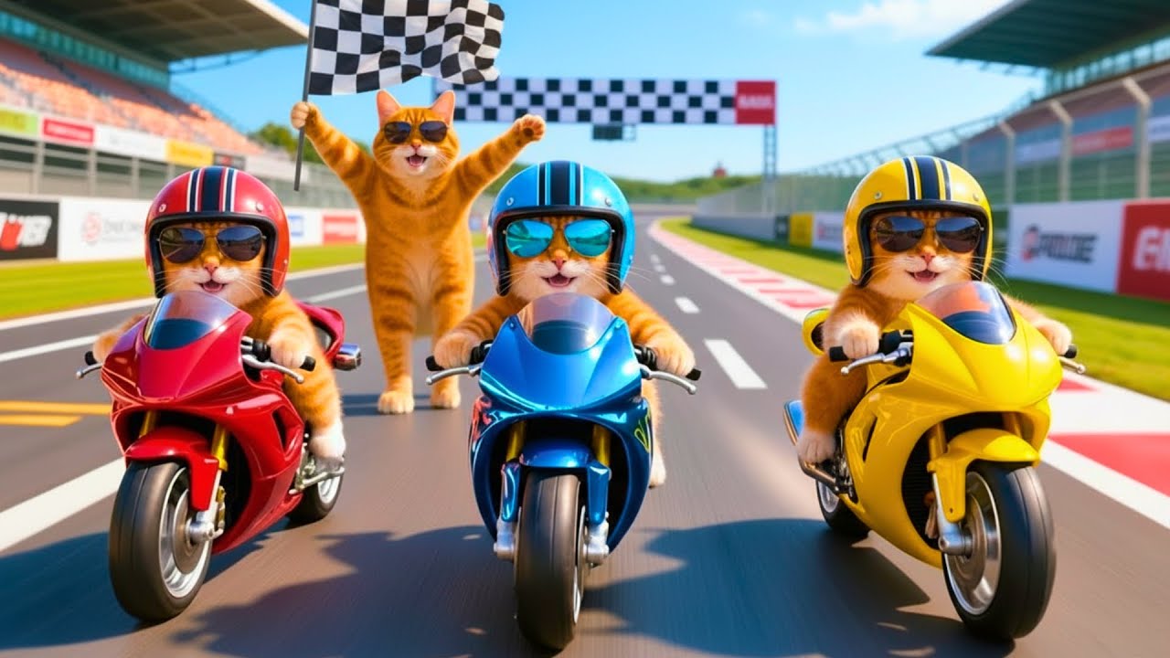 🐒 Обезьянка присоединяется к преображению мамы-кошки! Тигровые шапки, пушистая шерсть и самые мил...