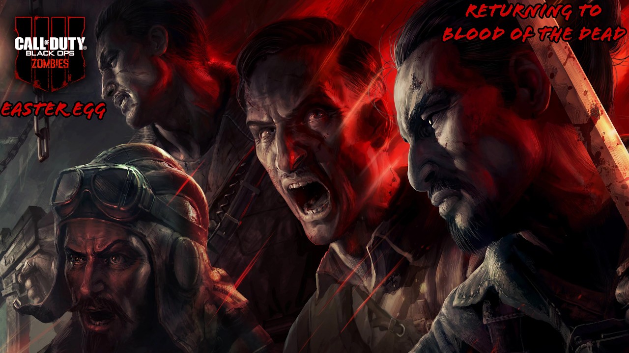 BO4 Zombies - Returning to Blood of the Dead | Easter Egg Attempt