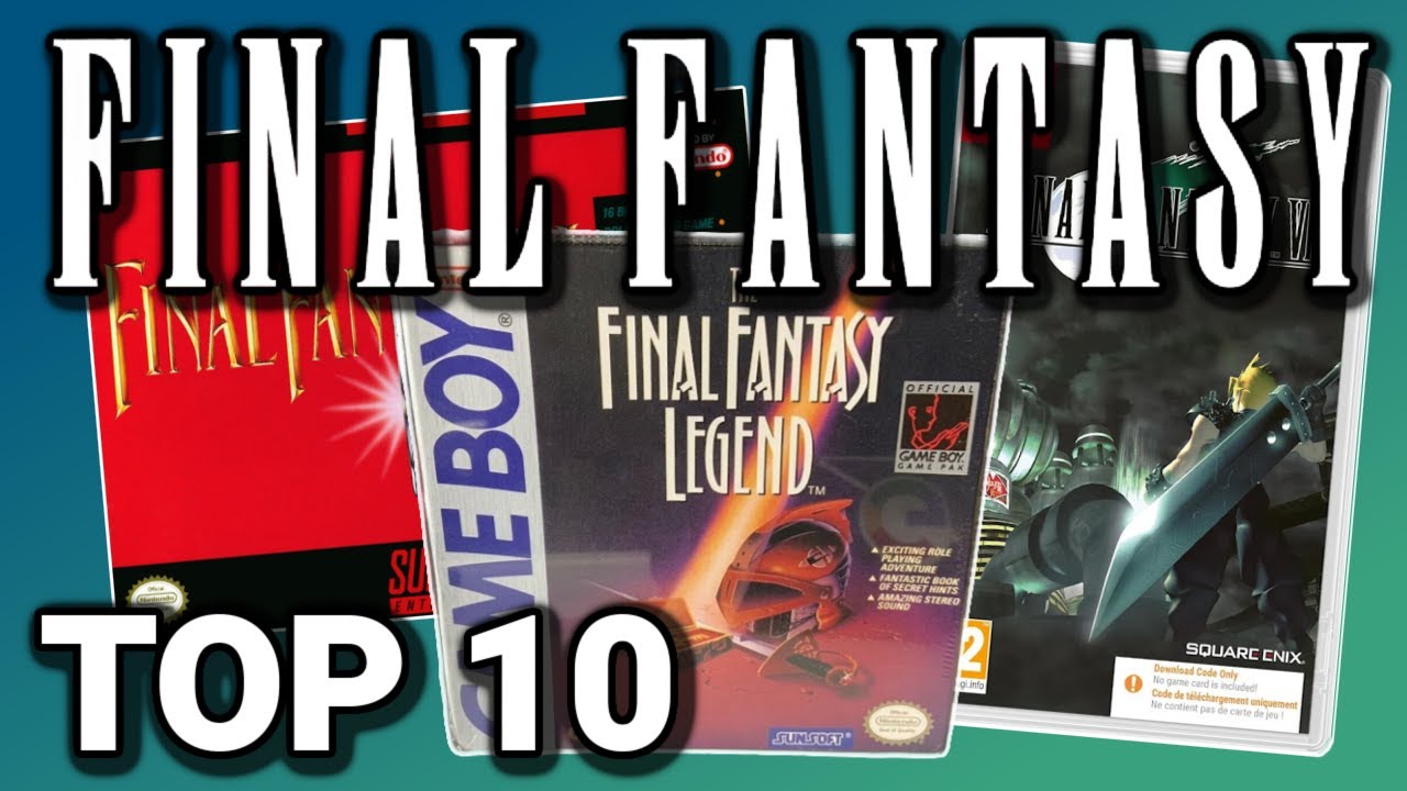 Top 10 Most Expensive Final Fantasy Games