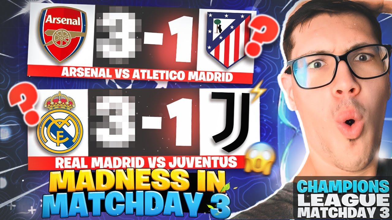 These UEFA Champions League Matchday 3 Predictions Are INSANE