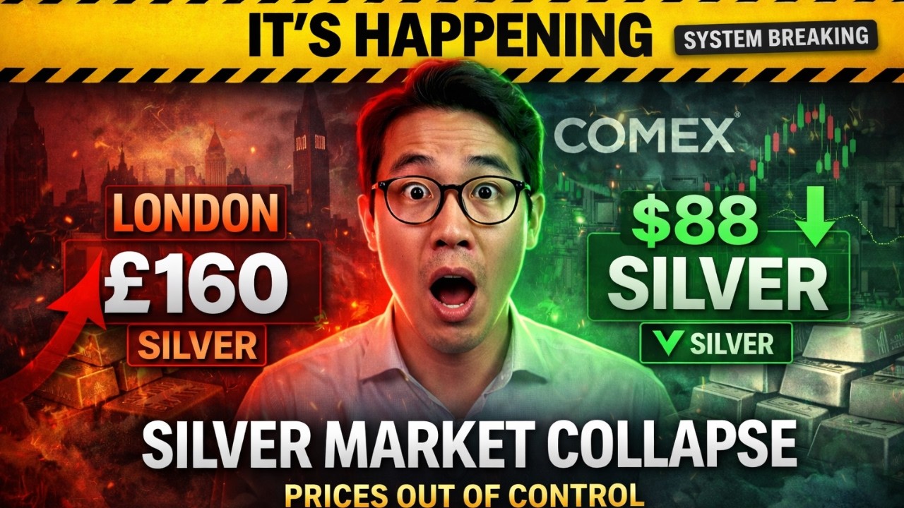 IT'S HAPPENING: London Silver Hits $160 While COMEX Shows $88 — System Breaking