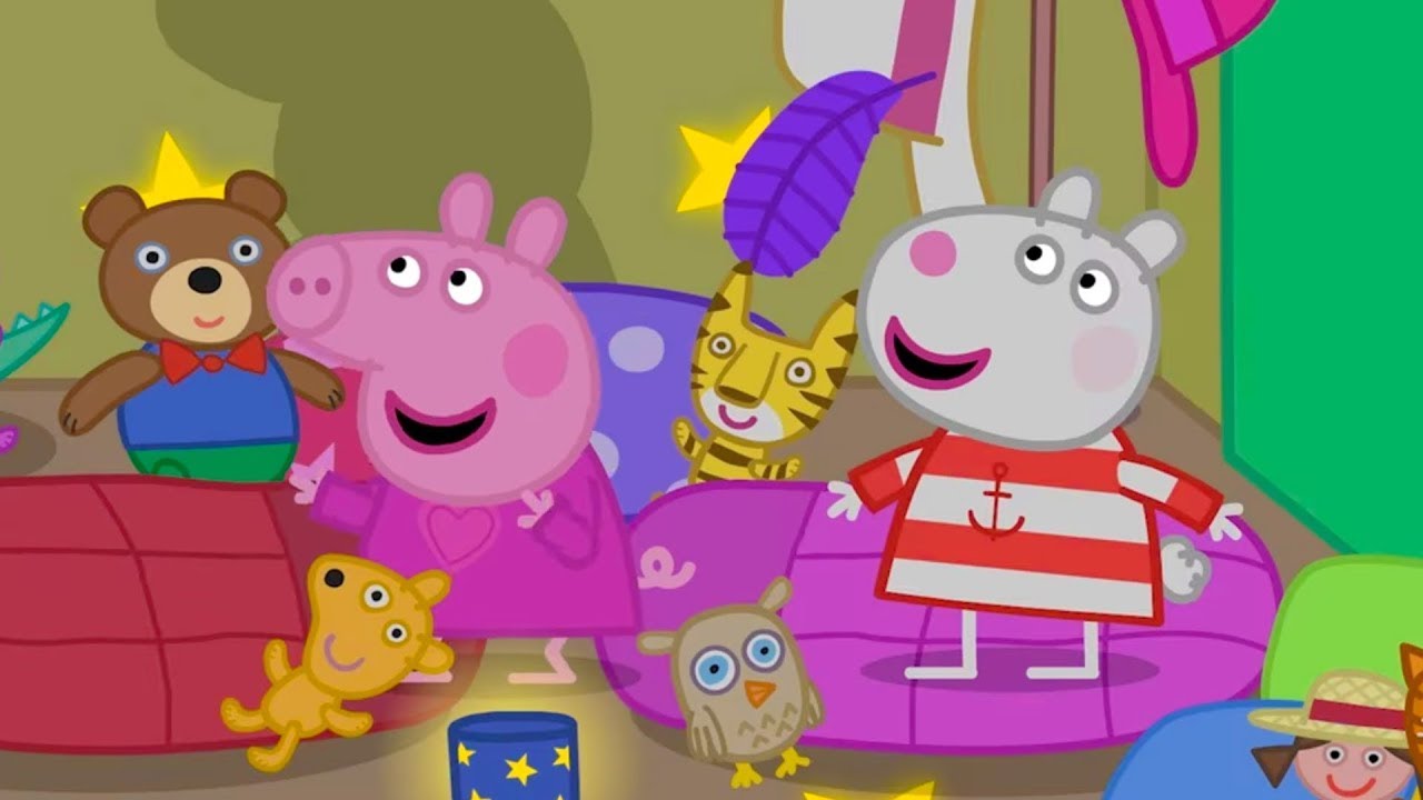 Peppa Pig And Suzy Sheeps Treehouse Sleepover 🐷 😴 Adventures With Peppa Pig