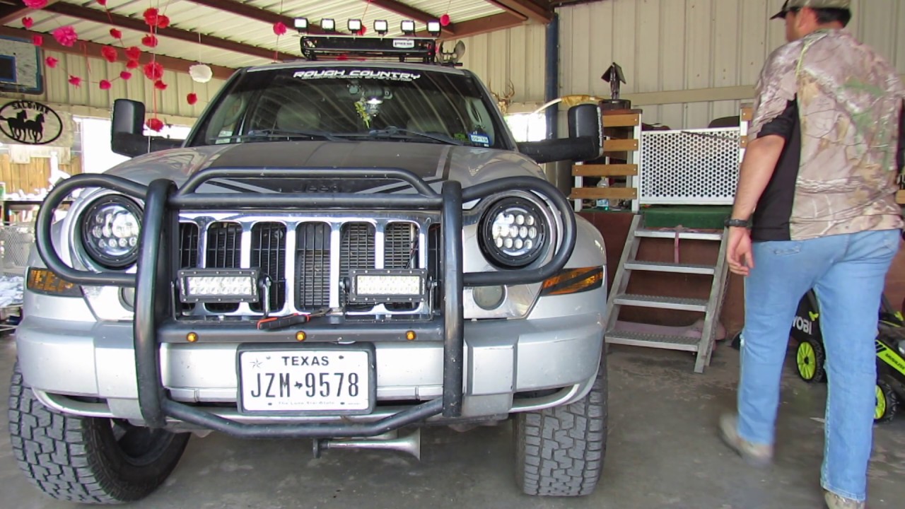Wrangler Headlights on a Jeep Liberty