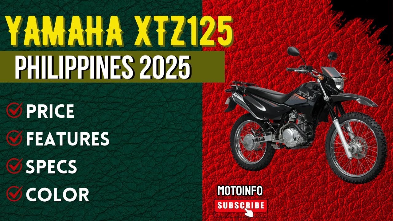 Yamaha XTZ 125 2025 🏍️ The Best Dual-Sport Bike? | Latest Specs & Price in the Philippines