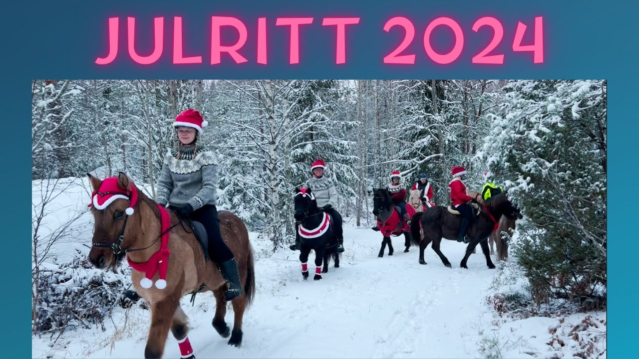 STALLVLOGG: MAGISK JULRITT I VINTERSKRUD