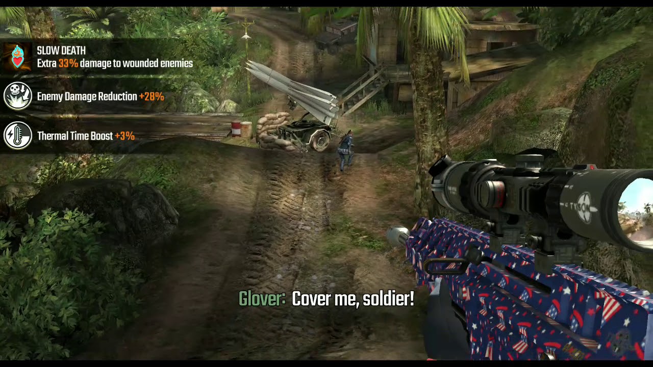 Sniper strike campaign JUNGLE COPER and CLEAR # campaign Z5 Rifle 2