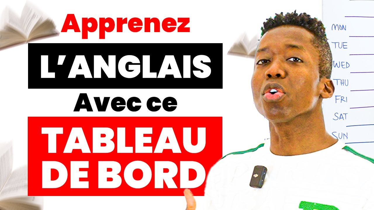 Apprenez l'Anglais Avec Ce Tableau De Bord