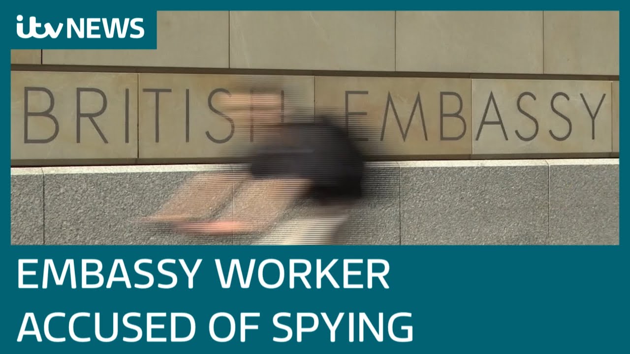 British embassy worker appears in Germany court accused of spying for Russia | ITV News