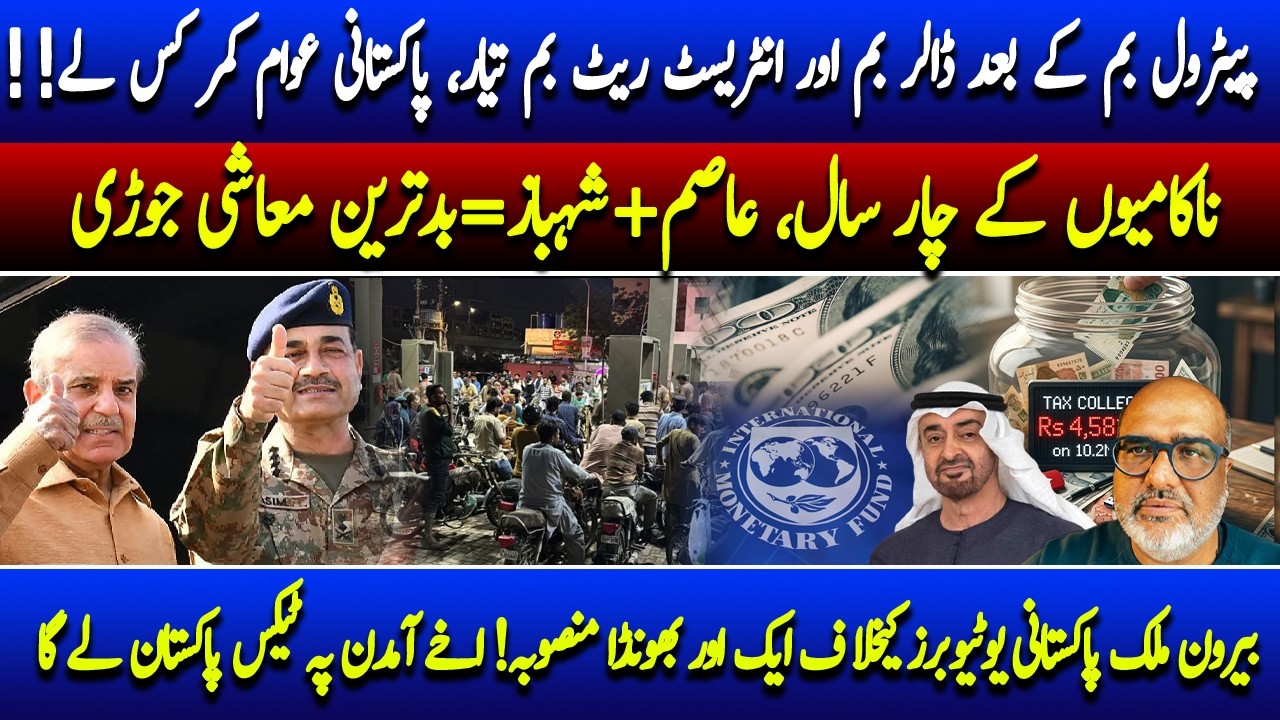 Pakistan&rsquo;s Economic Mismanagement under Asim-Shehbaz duo from rising fuel prices to devaluation