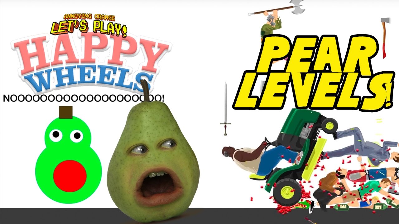 Pear Plays - Happy Wheels: PEAR LEVELS!