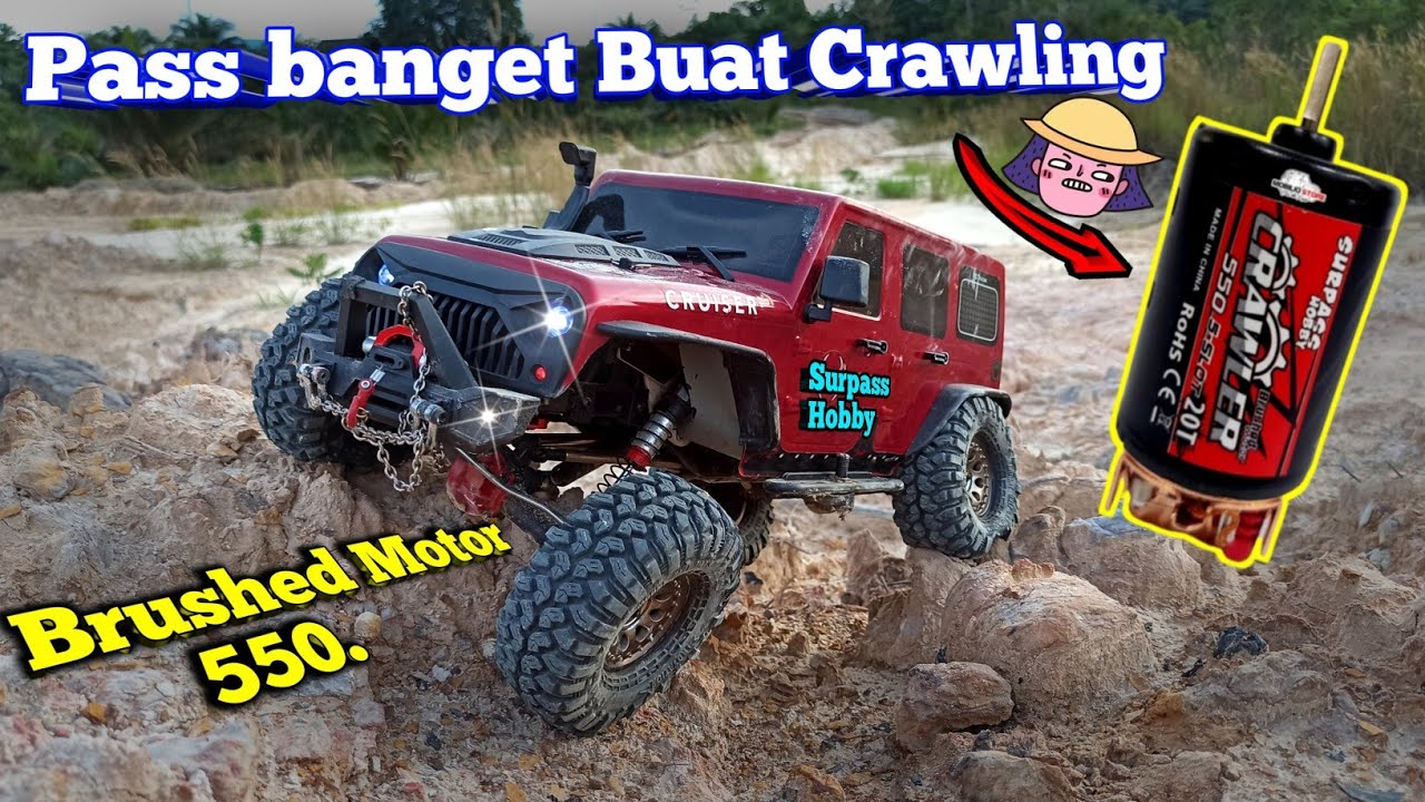 Brushed Motor 550 // RGT 86100 V2 - Crawling RC Offroad 4x4