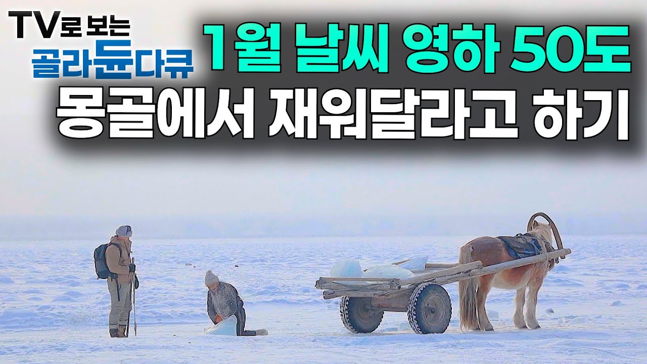 해발 3,000m 몽골 깊은 오지는 뭘 먹고 살까? 영하 50도 몽골에서 밥 얻어먹었더니｜설국 여행｜세계테마기행｜#골라듄다큐