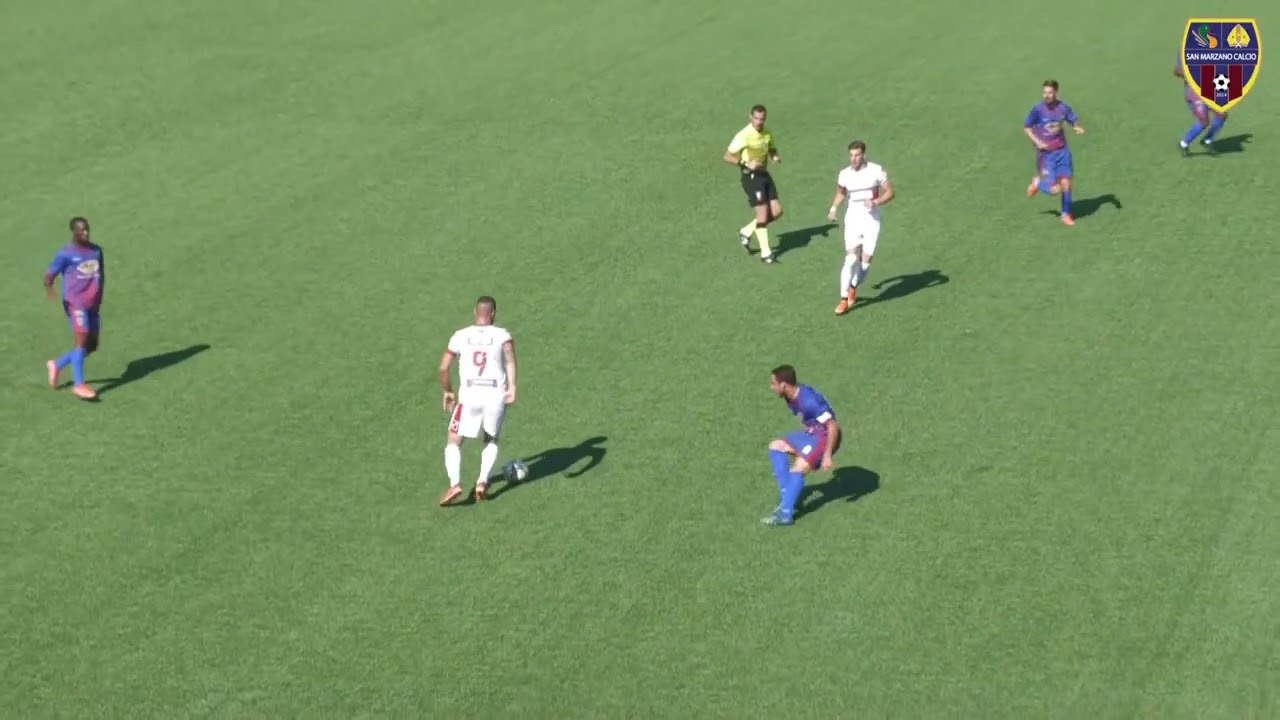 Play-off fase nazionale secondo turno: Angri-San Marzano 1-0, gli highlights della gara