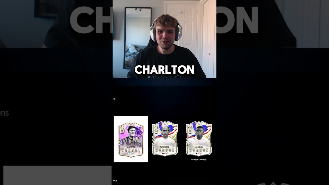 INSANE 92+ Icon Player Pick! #eafc #football #soccer #shorts