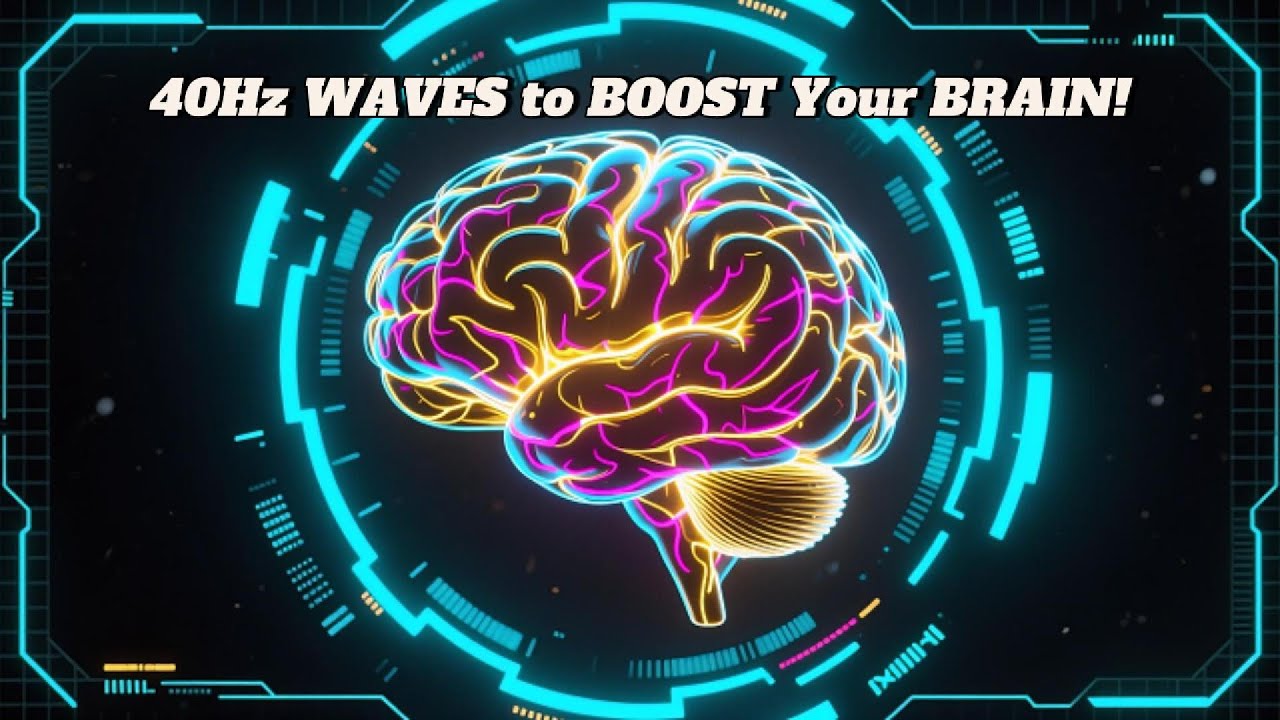 40Hz Gamma Waves for Cognitive Enhancement and IQ Boost