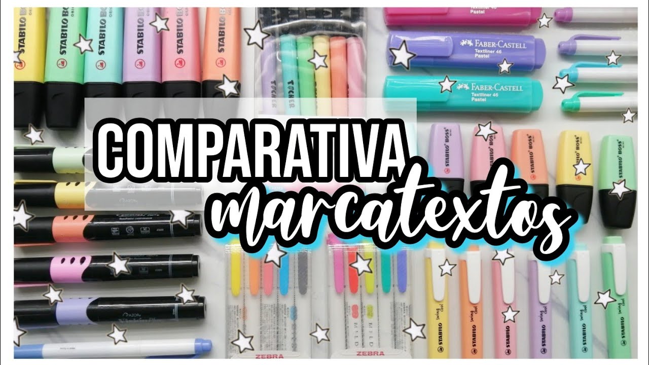 COMPARATIVA Y REVIEW MARCATEXTOS / RESALTADORES - DanielaGmr ♥