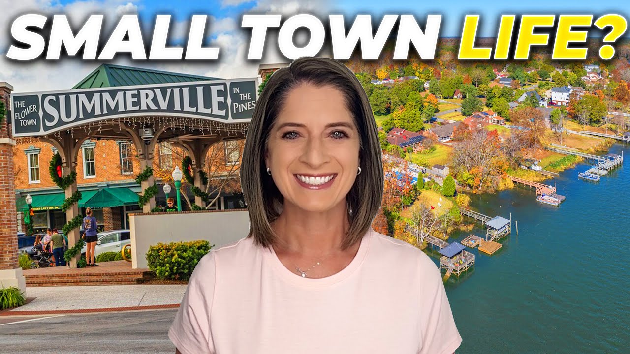 Лучшее место для жизни рядом с Чарльстоном, Южная Каролина: Саммервилл против Монкс-Корнер (полны...