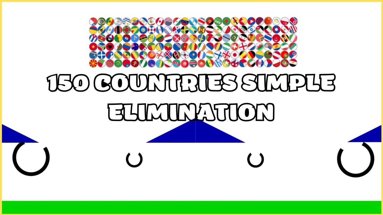 TOP MARBLE RACE 150 PAÍSES ELIMINAÇÕES SIMPLES