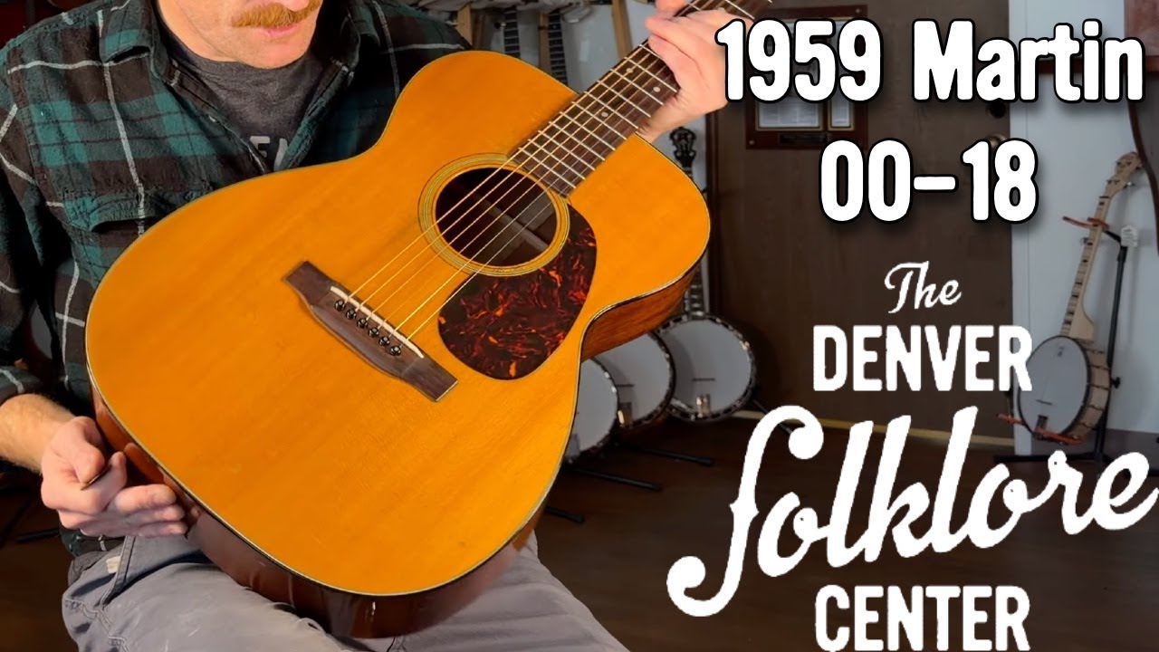 Vintage Small Body Perfection - 1959 Martin 00-18 - The Denver Folklore Center