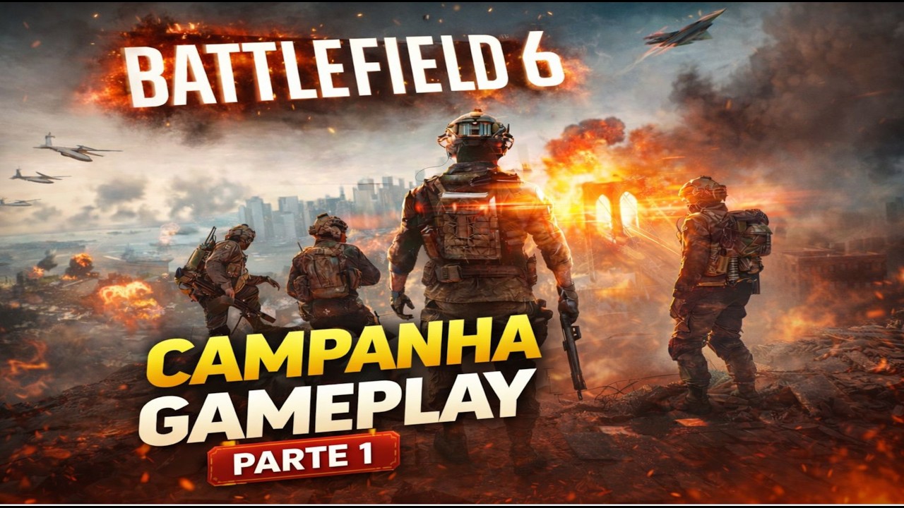BATTLEFIELD 6 CAMPANHA – PARTE 1 | Gameplay 4K Sem Comentários