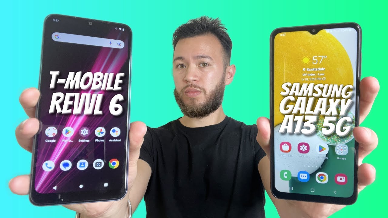 T Mobile Revvl 6 5G vs Samsung Galaxy A13 5G
