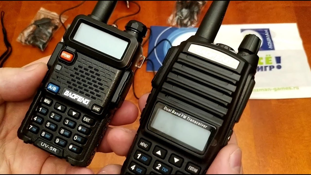 Сравнение радиостанций Baofeng UV 5R и UV 82 | lozmanGames