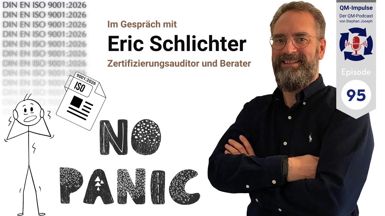 Revision der ISO 9001:2026 – viel Wind um (fast) nichts – mit Eric Schlichter zum DIS 09/2025