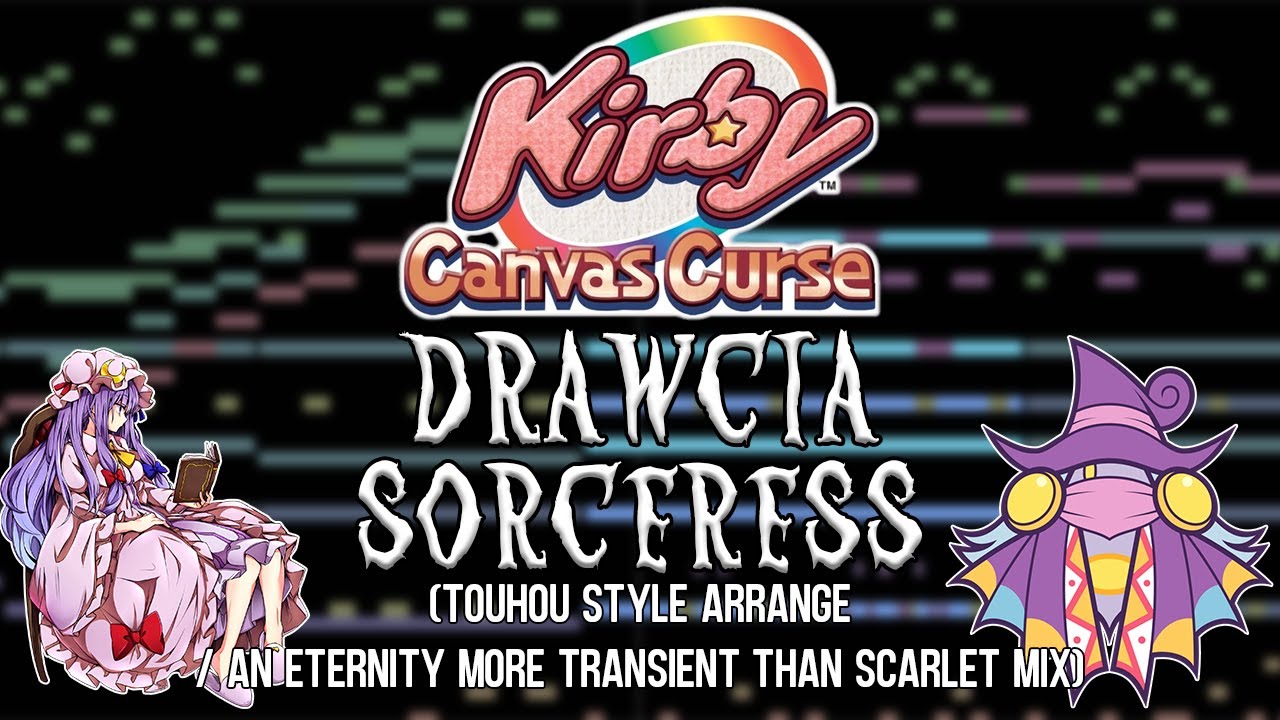 Kirby Canvas Curse - Drawcia Sorceress (Touhou Style Arrange)